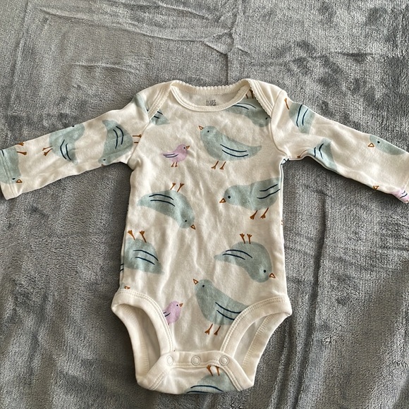 Matching carters sleeper 2 way zip up and long sleeve shirt all size 3 months, - Picture 4 of 4